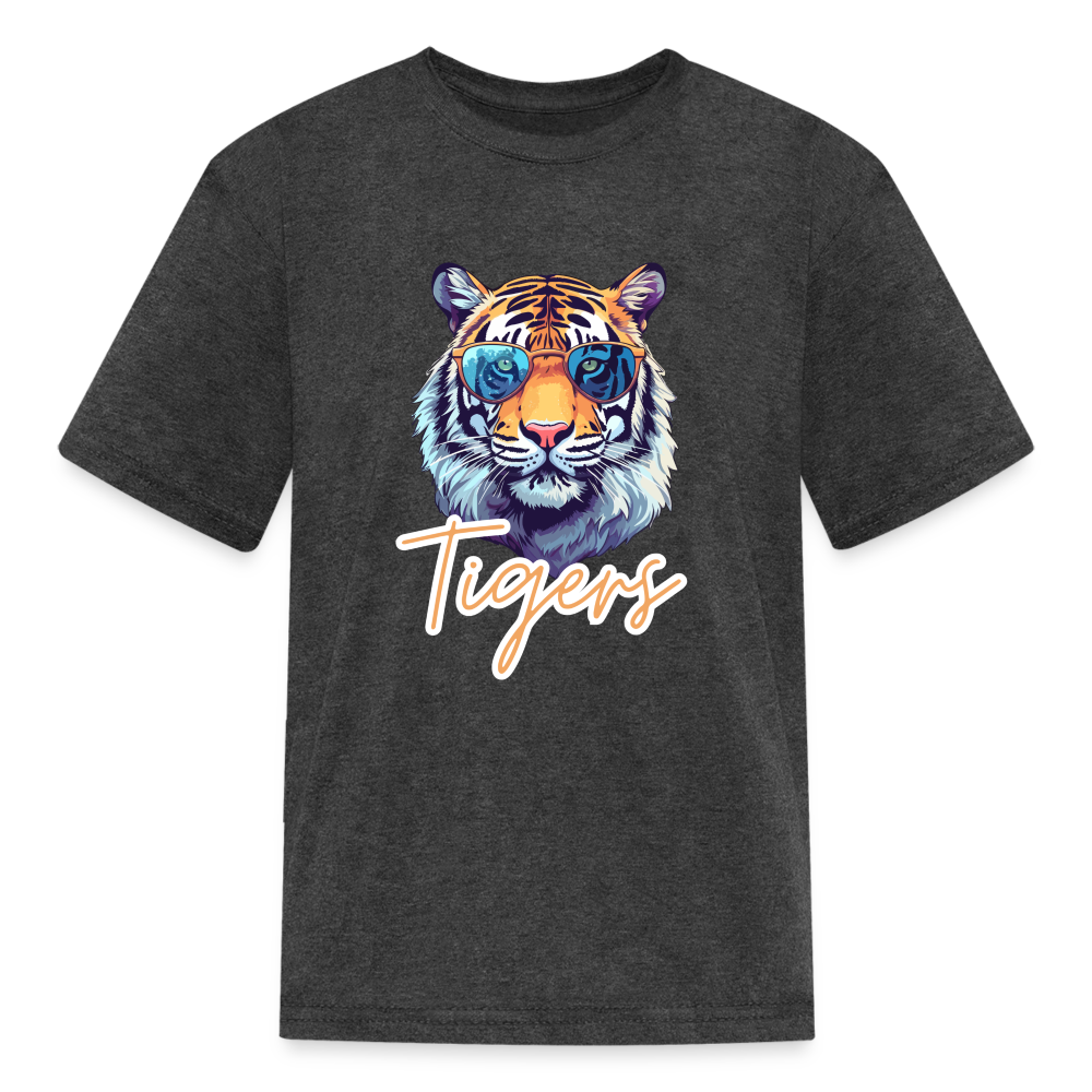 Kids' Cool Cats T-Shirt - heather black