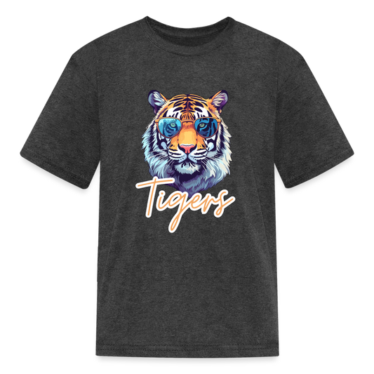 Kids' Cool Cats T-Shirt - heather black
