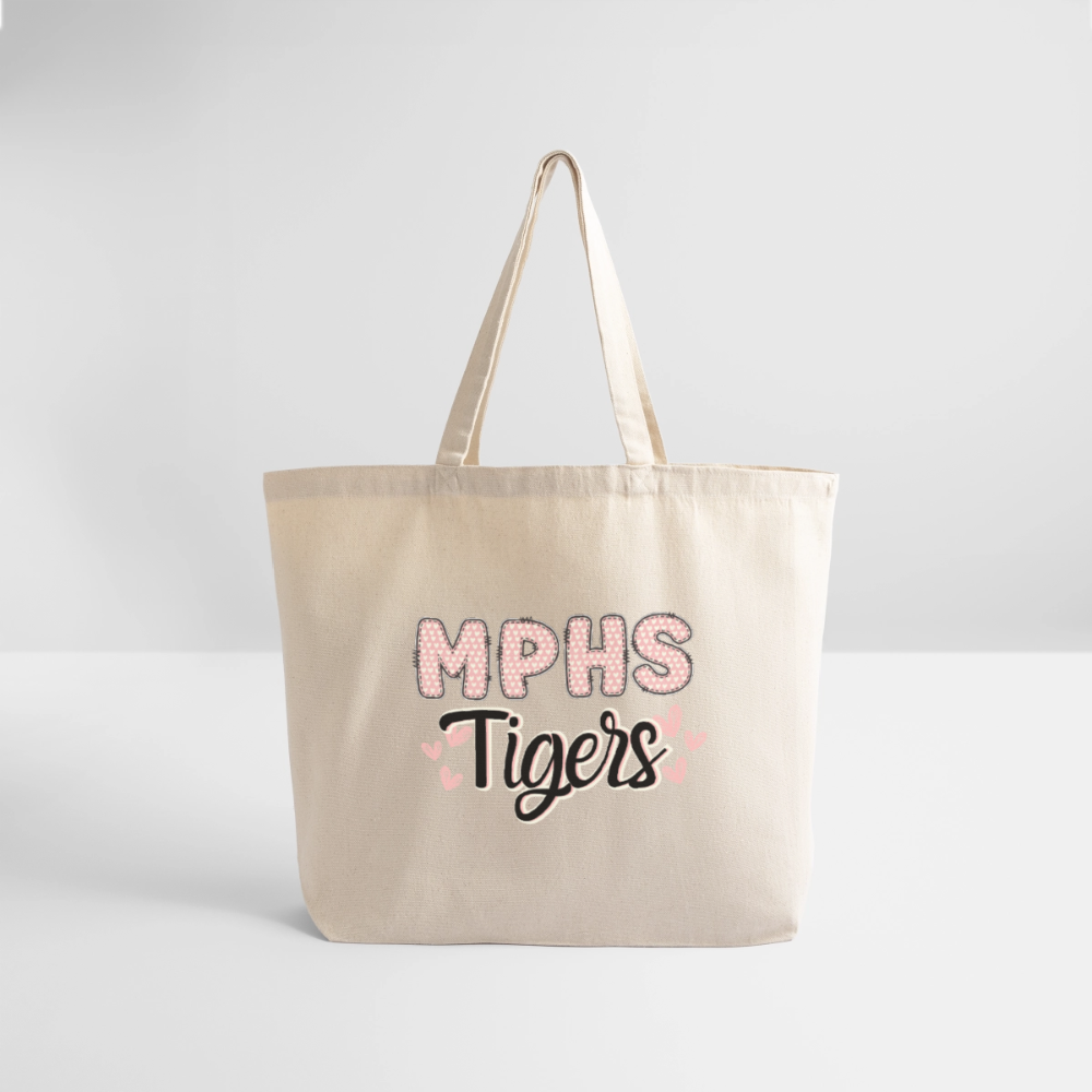 MPHS Fueling the Grr in our Tigers! Eco-Friendly Cotton Tote - natural