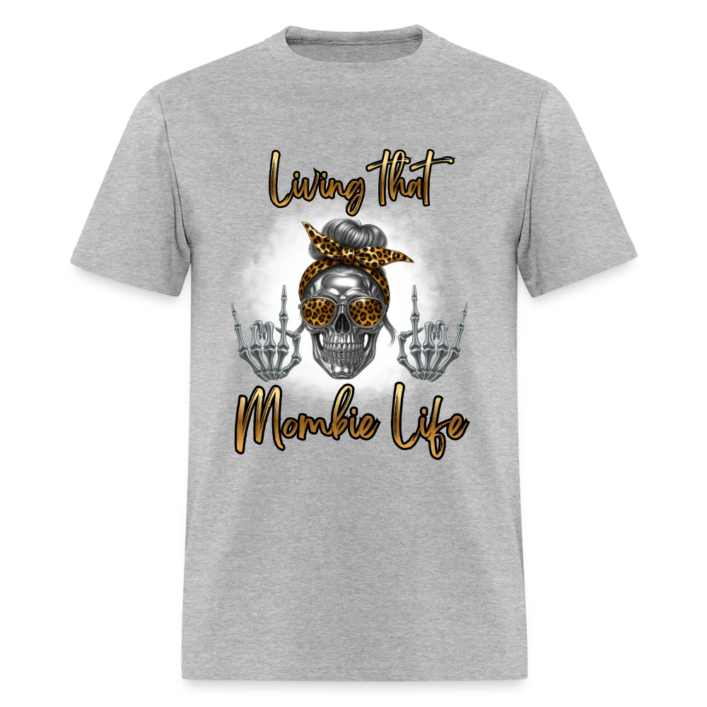 Mombie Life T-Shirt | GILDAN 5000 - heather gray