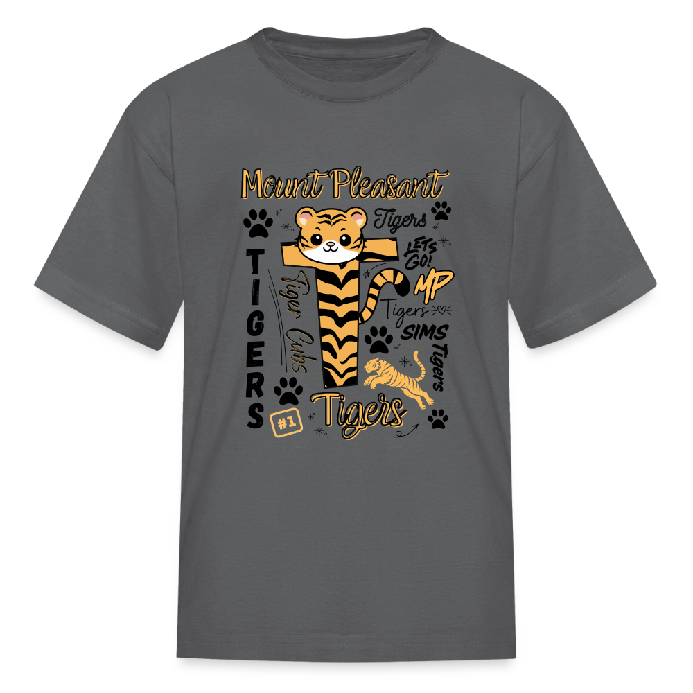 SIMS Tigers Kids' T-Shirt - charcoal