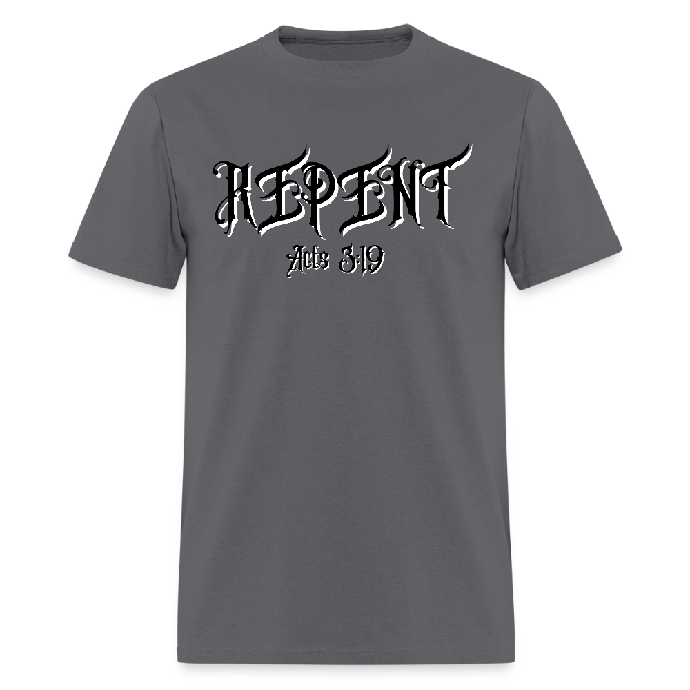REPENT T-Shirt | GILDAN 5000 - charcoal