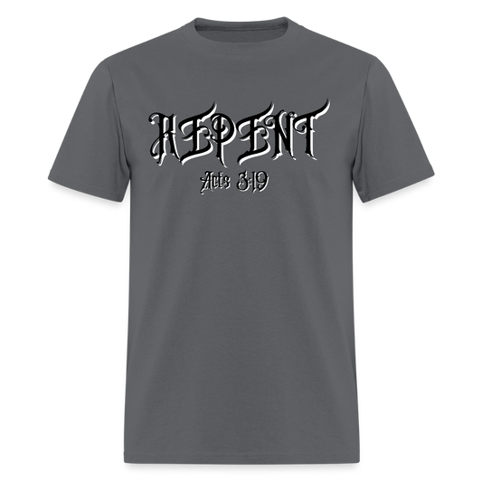 REPENT T-Shirt | GILDAN 5000 - charcoal