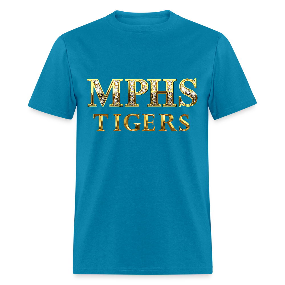 MPHS Gold & Diamond Classic T-Shirt - turquoise