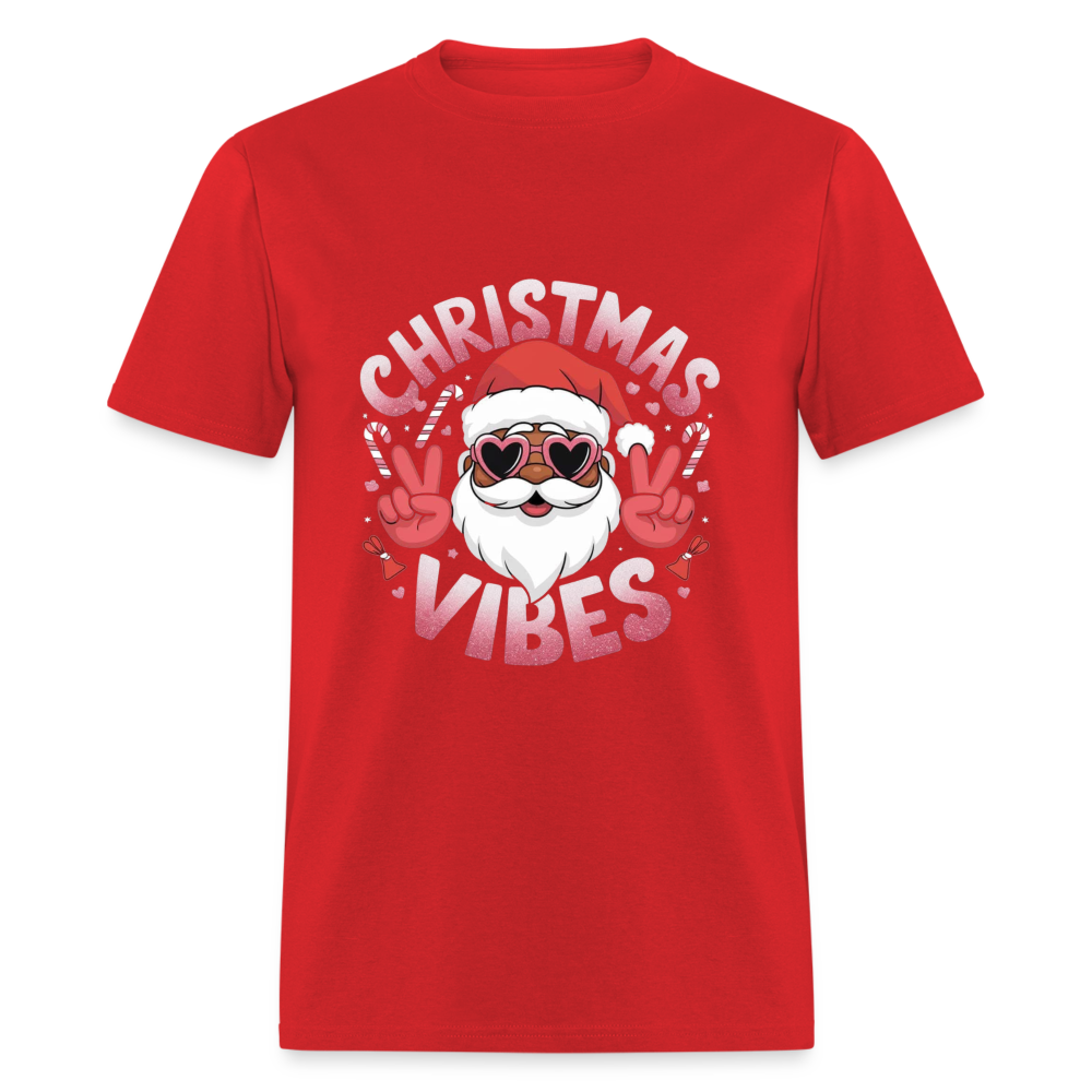 Christmas Vibes Unisex Classic T-Shirt - red