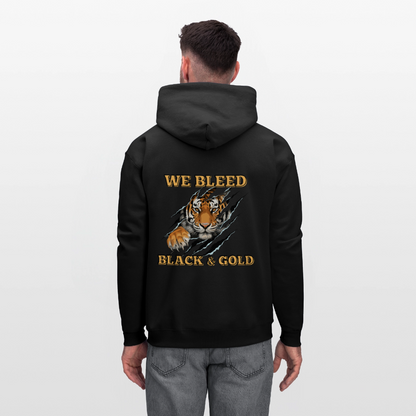 MP Tigers Bleed Black & Gold Men's Hoodie - black