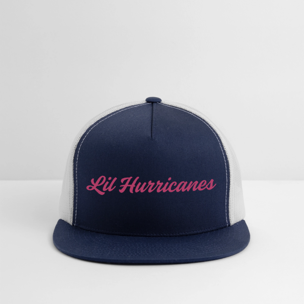 Lil HurricanesTrucker Hat - navy/white