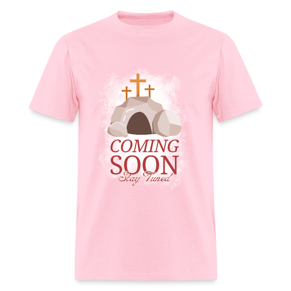 Coming Soon, Stay Tuned Classic T-Shirt - pink