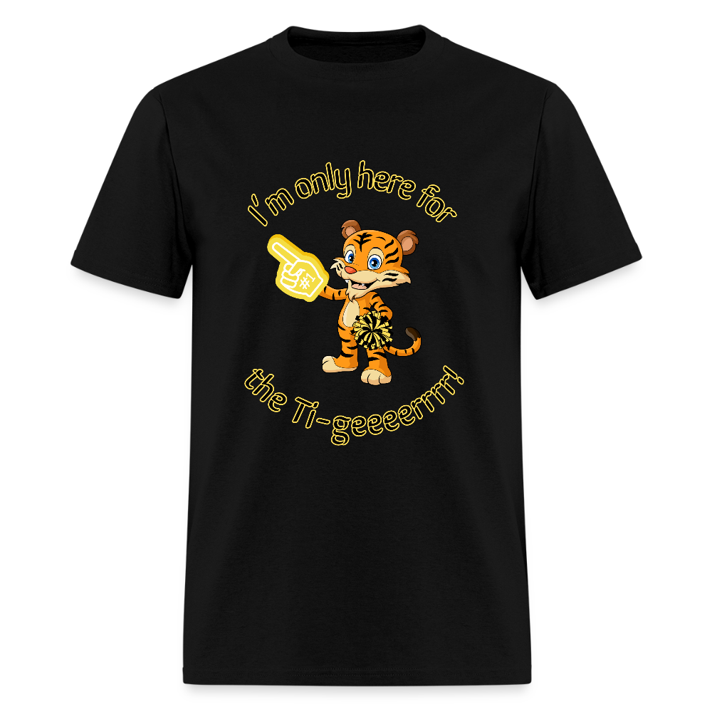 I'm only here for the GER!!!  Adult T-Shirt | GILDAN 5000 - black