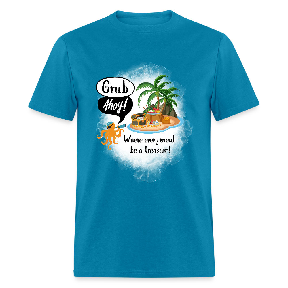 Grub Ahoy! Classic T-Shirt - turquoise