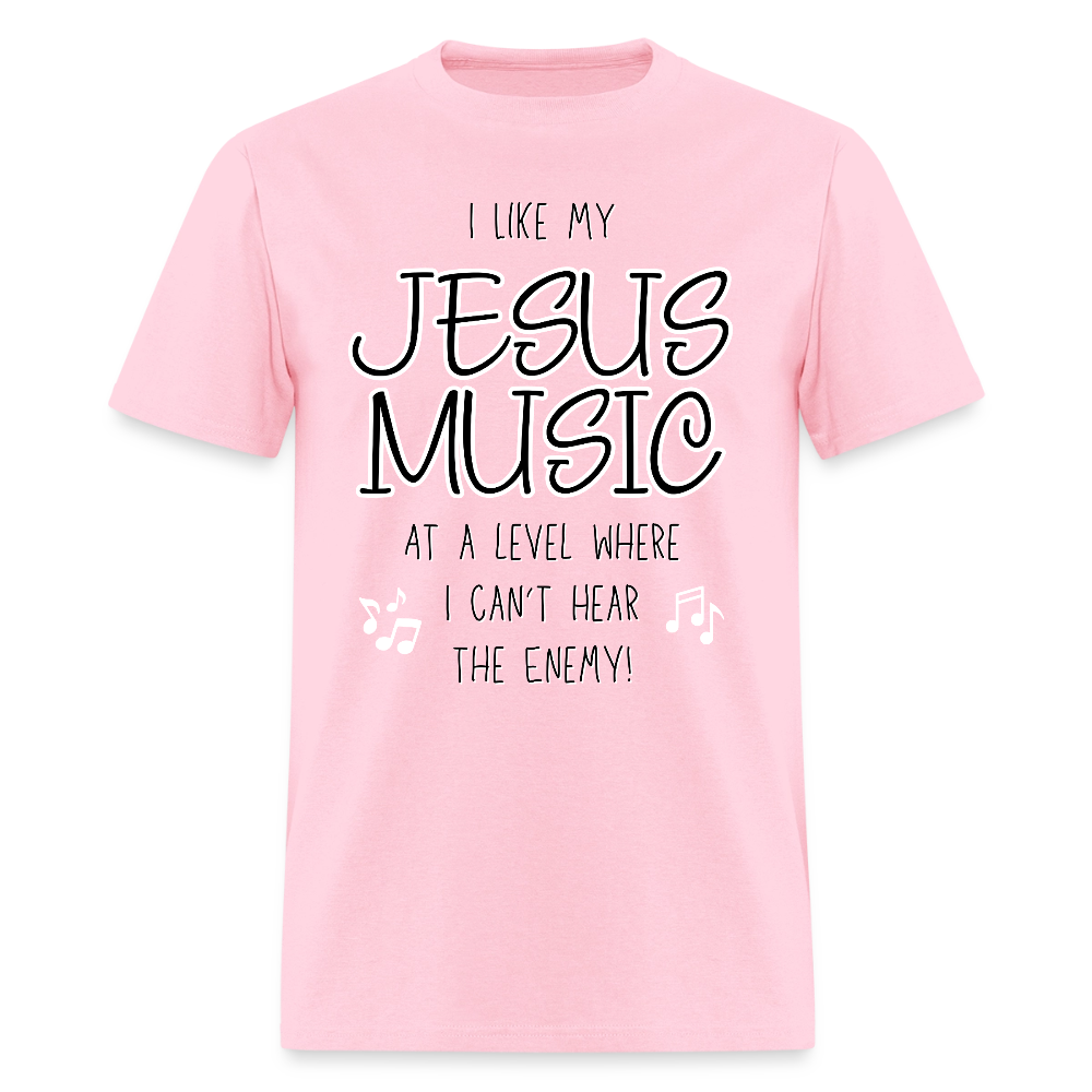Jesus Music T-Shirt | GILDAN 5000 - pink