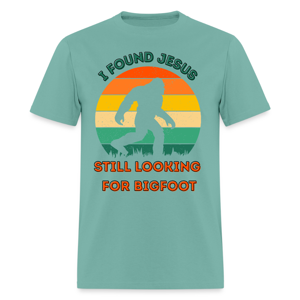I Found Jesus T-Shirt | GILDAN 5000 - aquatic