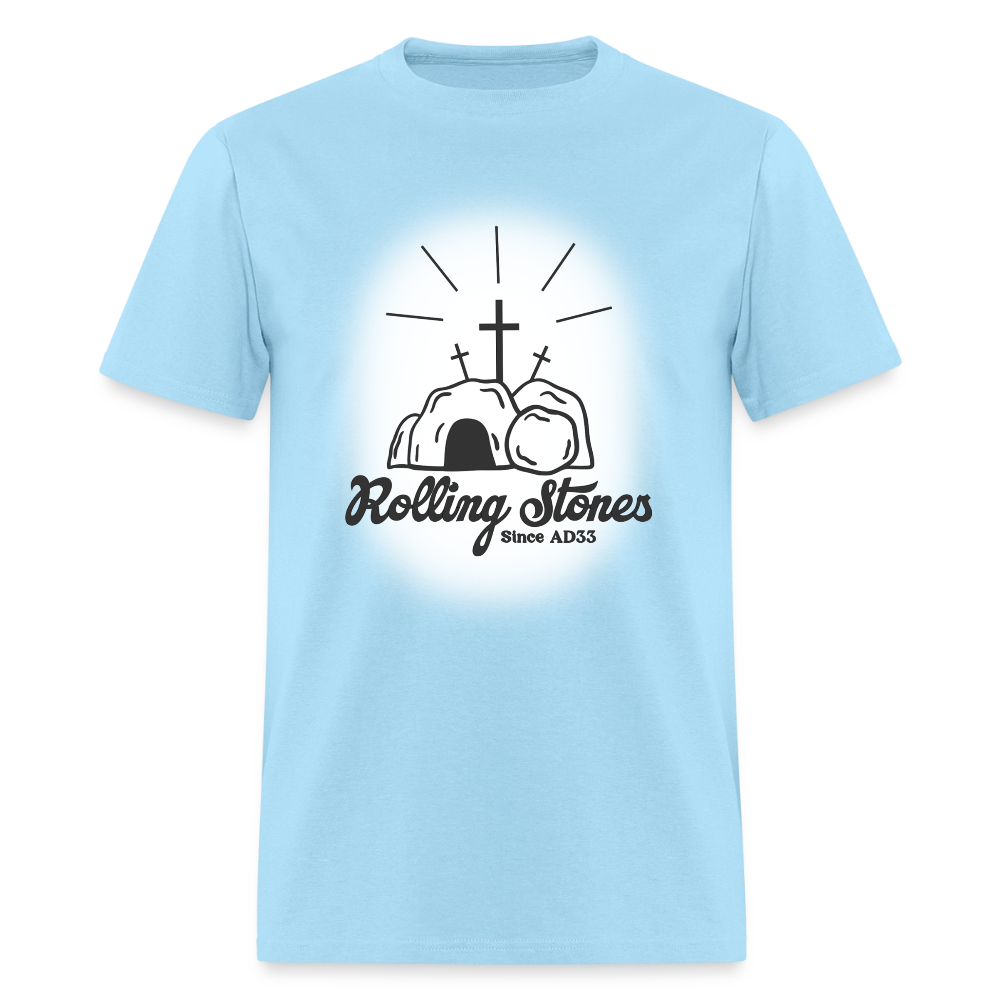 Rolling Stones Since AD33 T-Shirt | GILDAN 5000 - powder blue