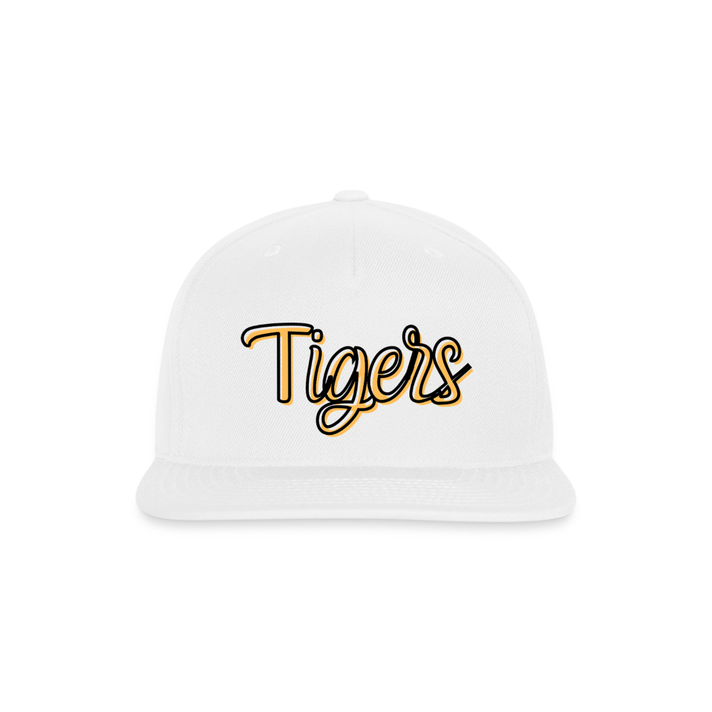Tigers Snapback Baseball Cap - white