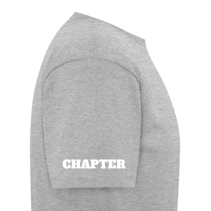 Customizable Zeta Phi Beta T-Shirt | GILDAN 5000 - heather gray
