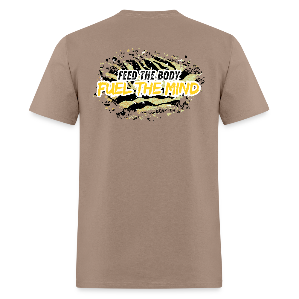 MPISD Child Nutrition LOGO & Motto T-Shirt | GILDAN 5000 - brown savana