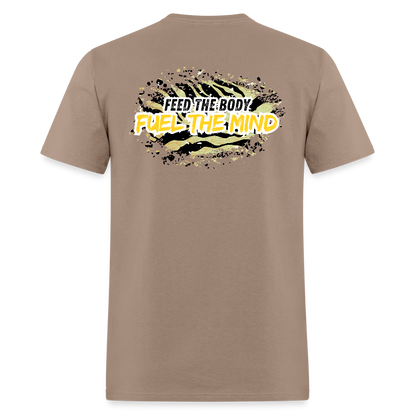 MPISD Child Nutrition LOGO & Motto T-Shirt | GILDAN 5000 - brown savana