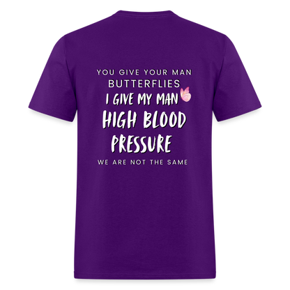 FWC Butterflies & High Blood Pressure Classic T-Shirt - purple