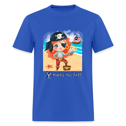 X Marks the Pot! Classic T-Shirt - royal blue