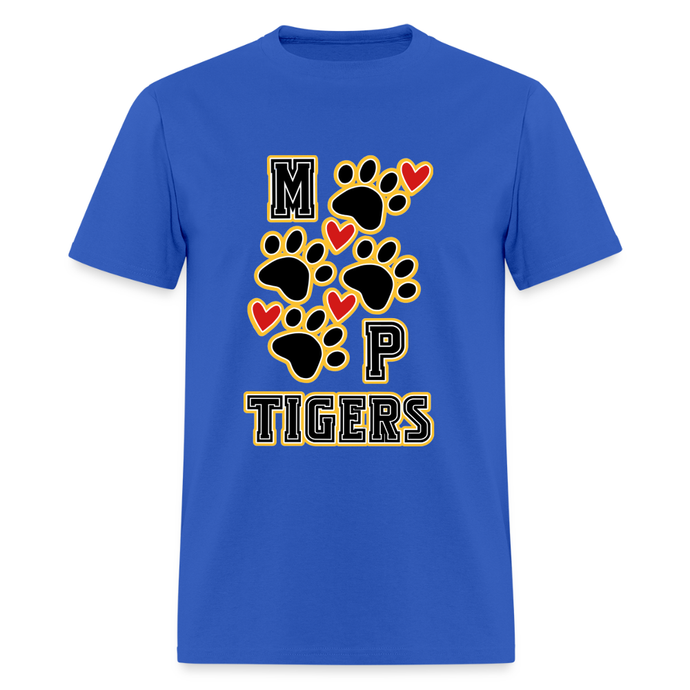 MP Tiger Heart & Sole T-Shirt | GILDAN 5000 - royal blue