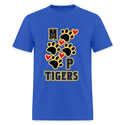 MP Tiger Heart & Sole T-Shirt | GILDAN 5000 - royal blue