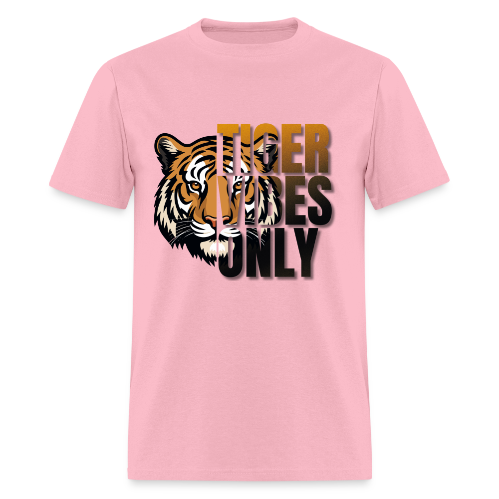 Tiger Vibes Only Unisex Classic T-Shirt - pink