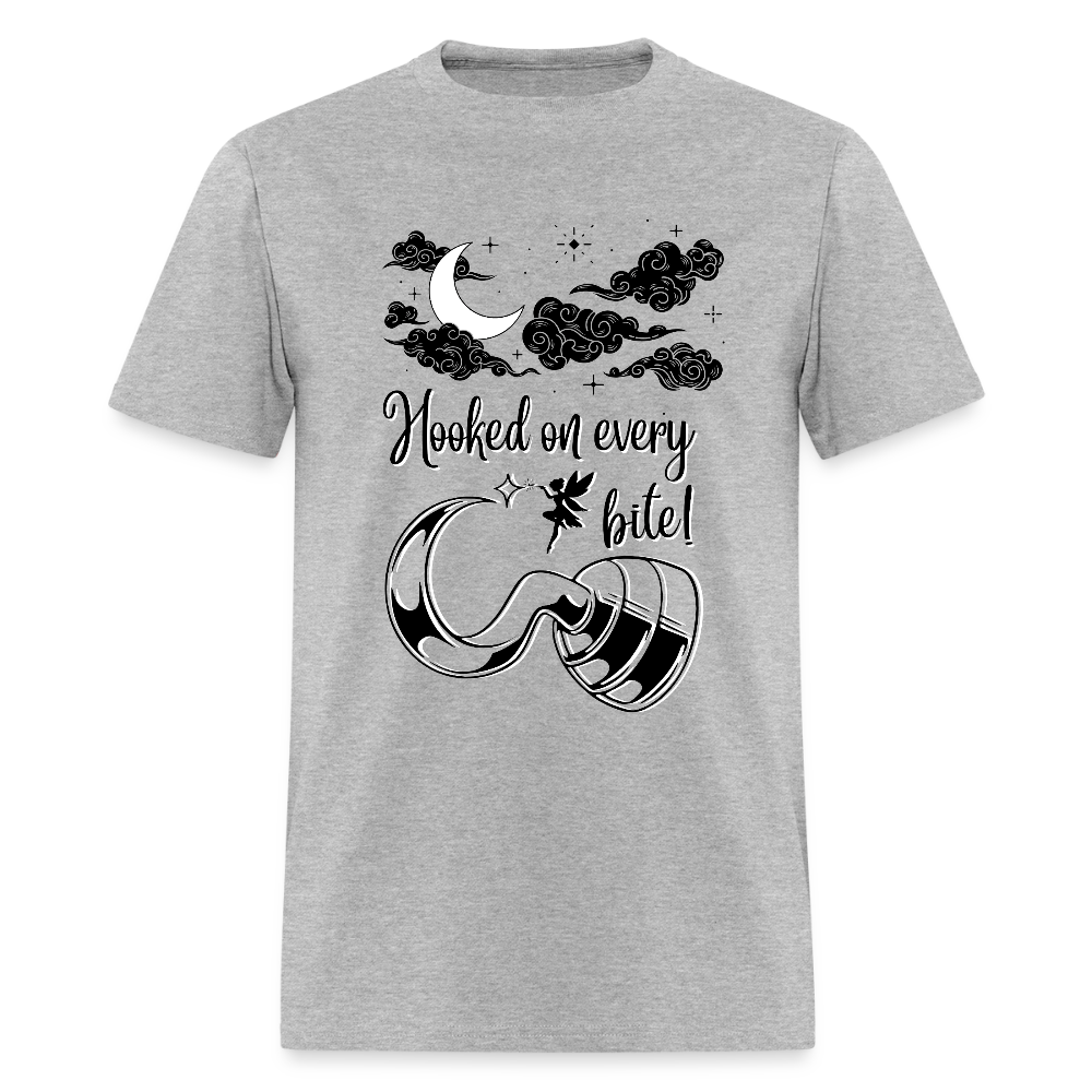 Tink Hooked on every bite! Classic T-Shirt - heather gray