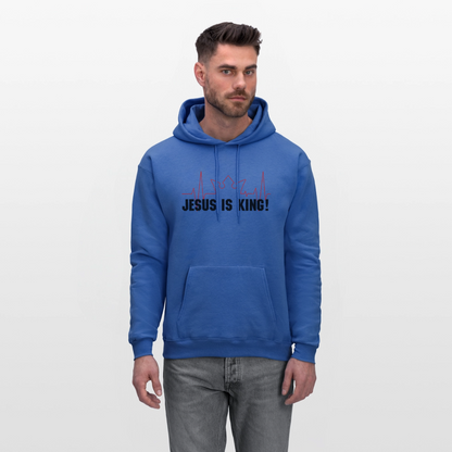 Jesus is King! Men's Hoodie - royal blue