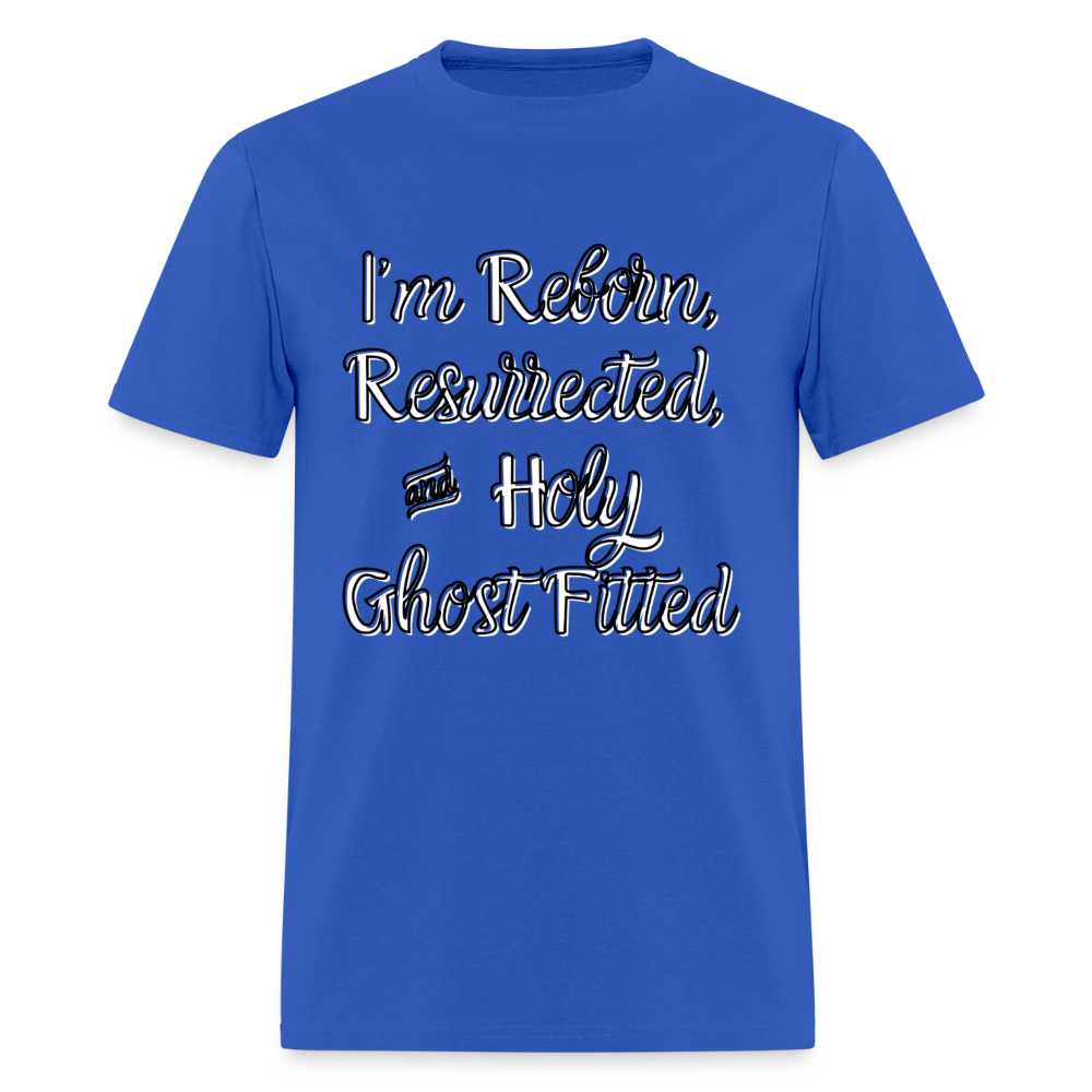 Holy Ghost Fitted T-Shirt | GILDAN 5000 - royal blue