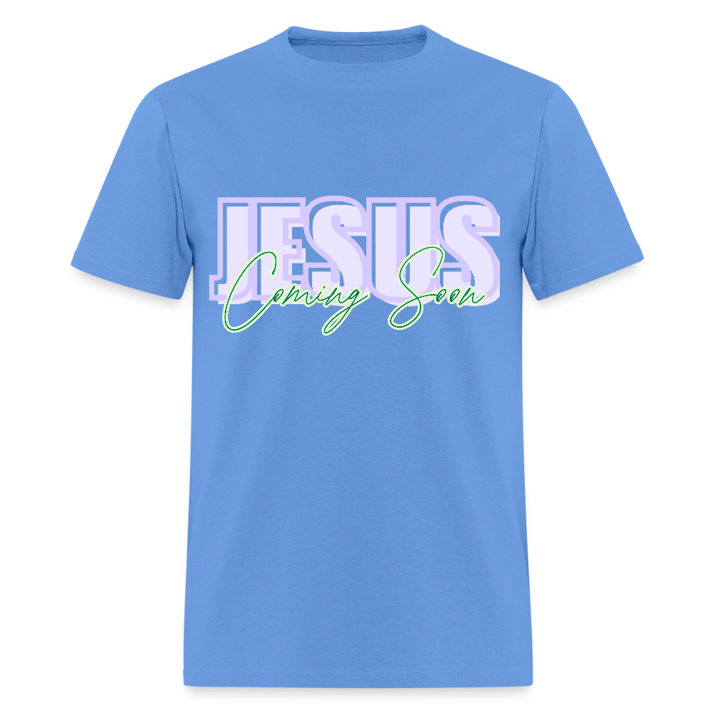 JESUS Coming Soon Unisex Classic T-Shirt - carolina blue