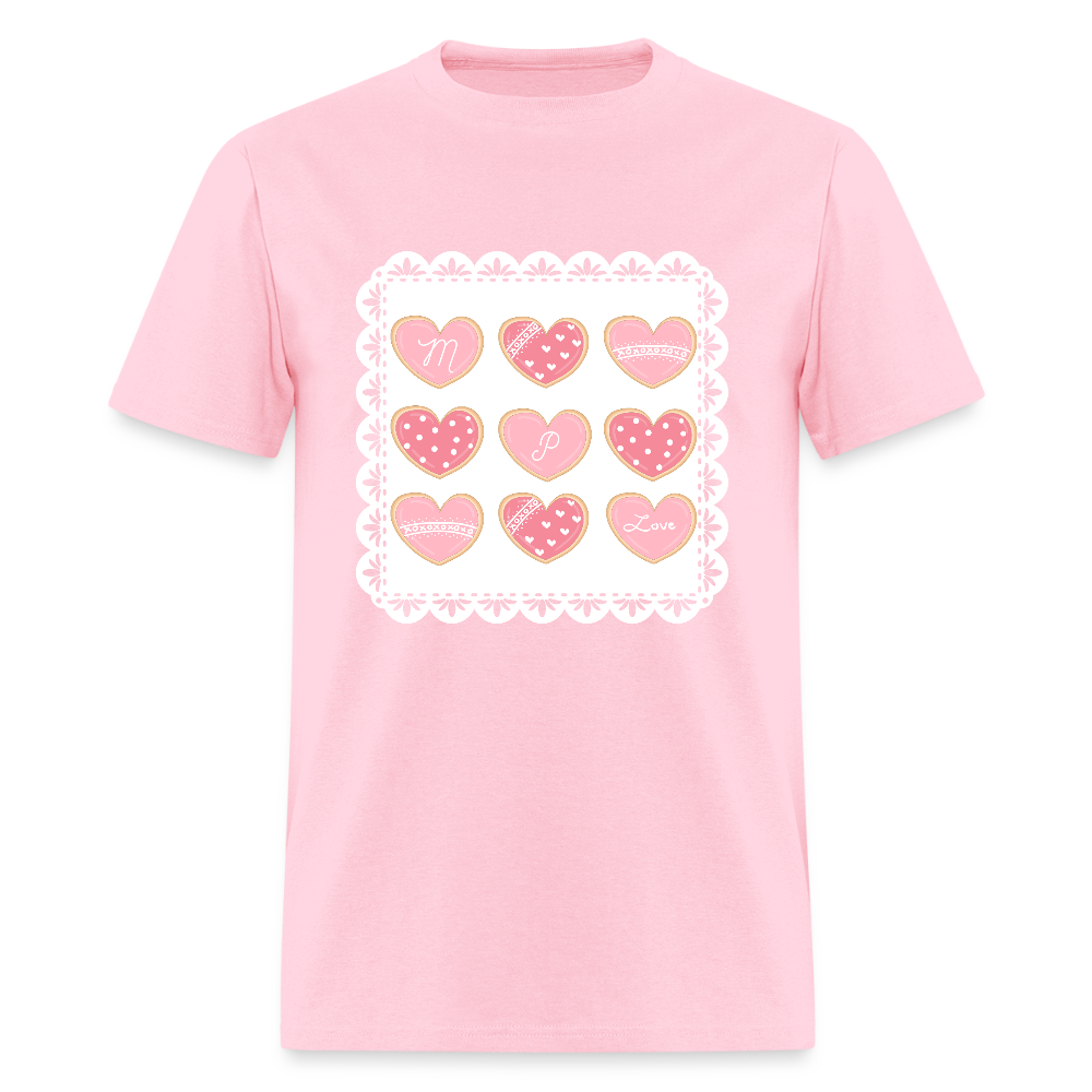 MP LOVE COOKIES- Child Nutrition T-Shirt | GILDAN 5000 - pink