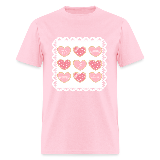 MP LOVE COOKIES- Child Nutrition T-Shirt | GILDAN 5000 - pink