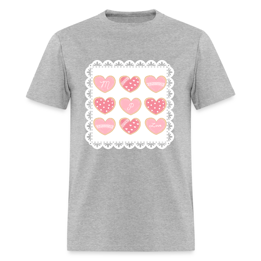 MP LOVE COOKIES- Child Nutrition T-Shirt | GILDAN 5000 - heather gray