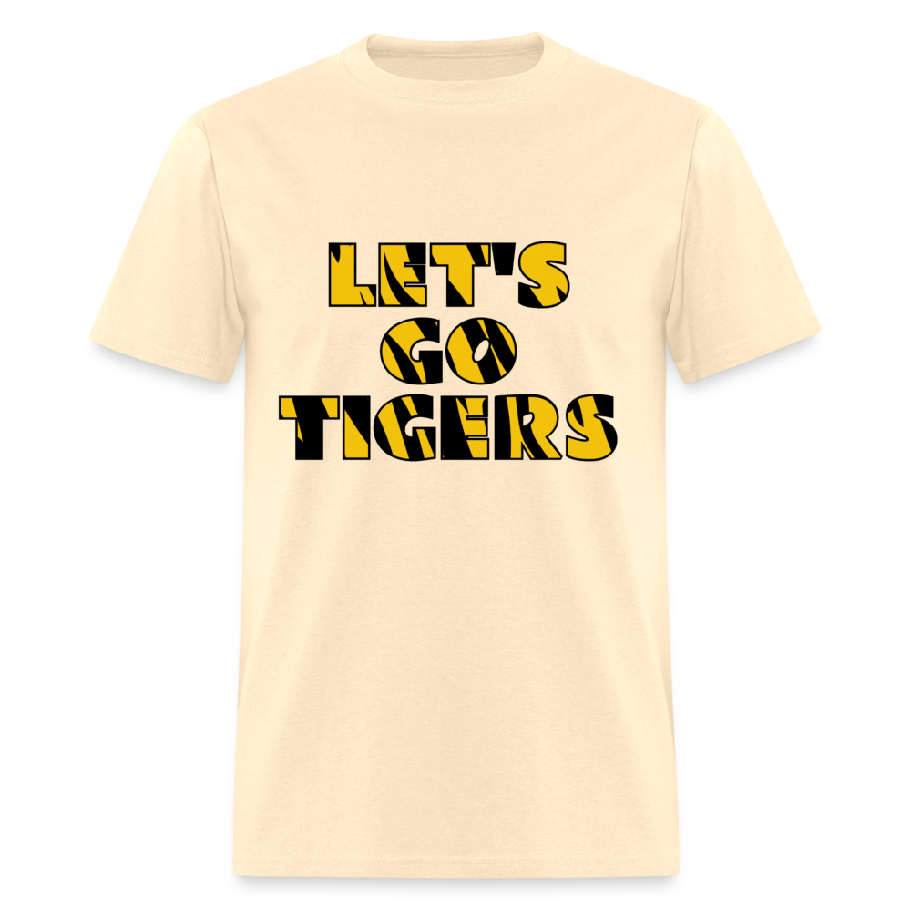 Let's Go Tigers Unisex Classic T-Shirt - natural