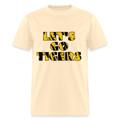 Let's Go Tigers Unisex Classic T-Shirt - natural