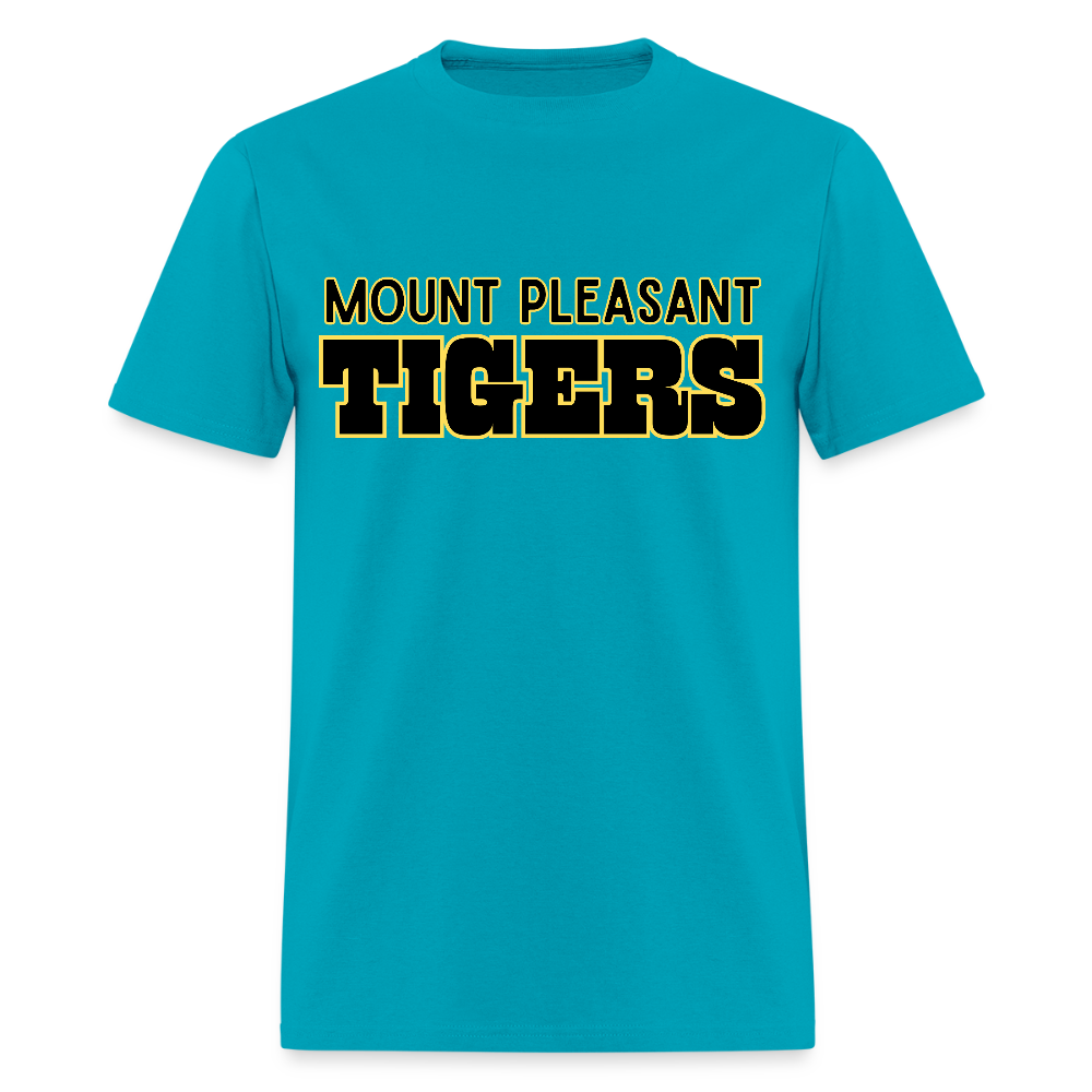 Rock & Roll Cheer T-Shirt | GILDAN 5000 - turquoise