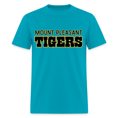 Rock & Roll Cheer T-Shirt | GILDAN 5000 - turquoise