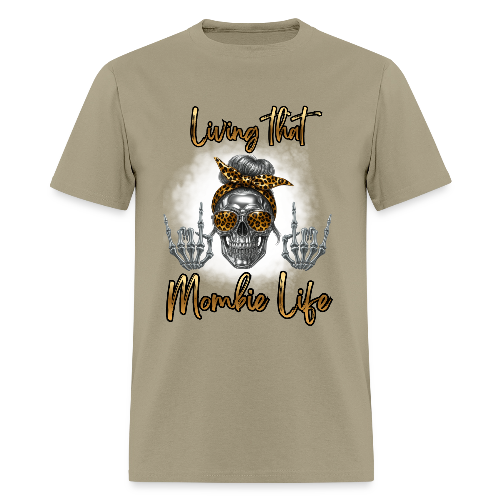 Mombie Life T-Shirt | GILDAN 5000 - khaki