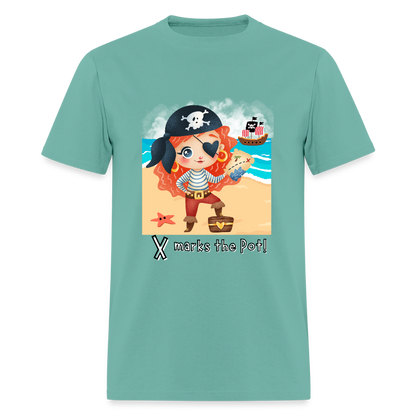 X Marks the Pot! Classic T-Shirt - aquatic