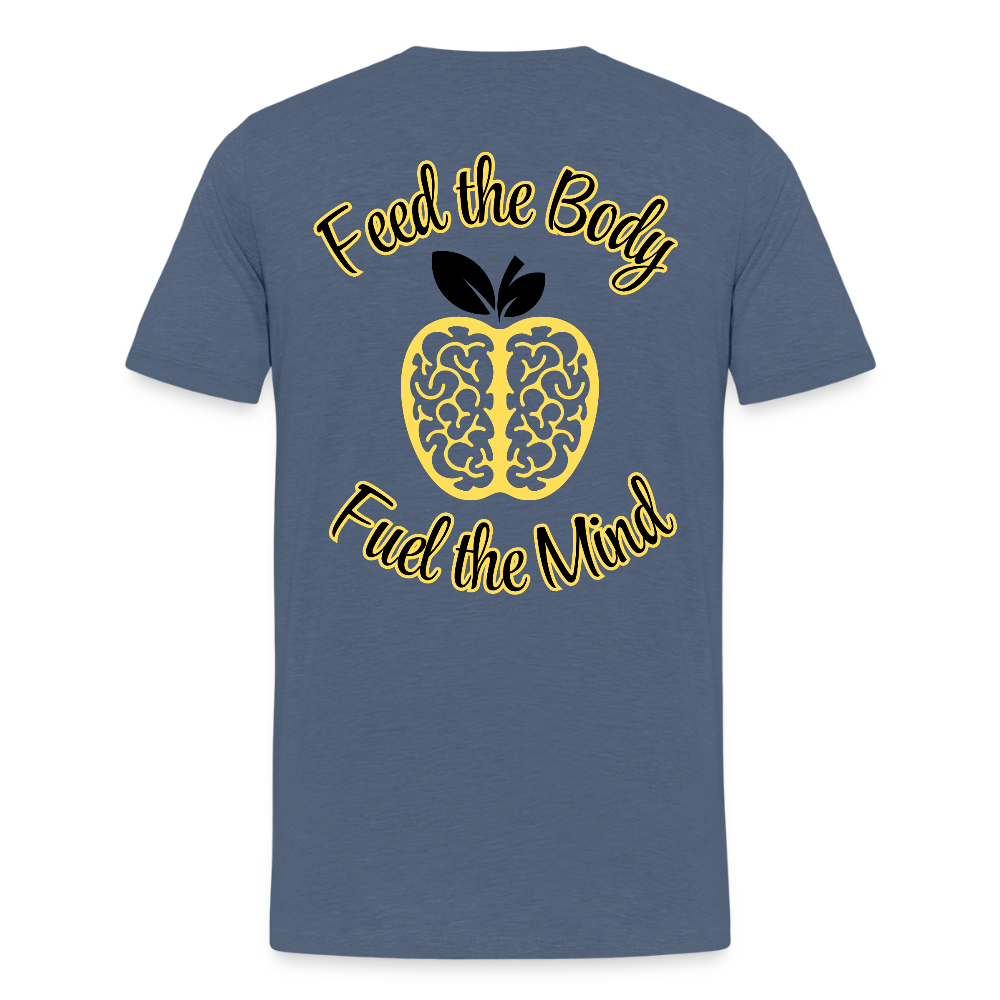 MPISD Brain Food Premium T-Shirt - heather blue