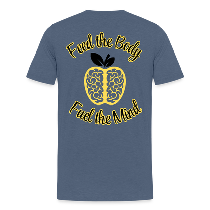 MPISD Brain Food Premium T-Shirt - heather blue
