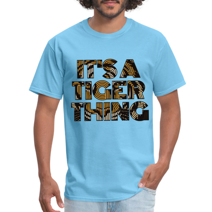 Tiger Thing Unisex Classic T-Shirt - aquatic blue