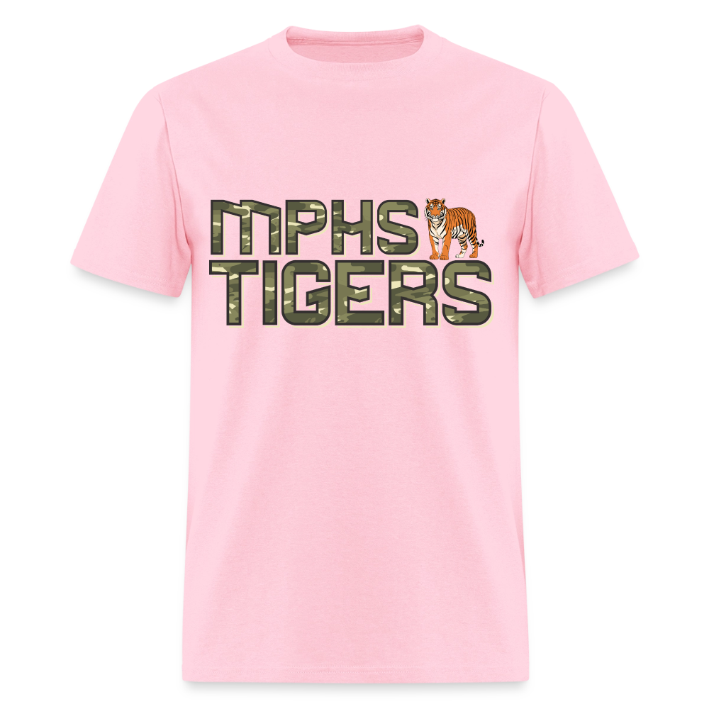 CAMO MPHS Tigers T-Shirt | GILDAN 5000 - pink