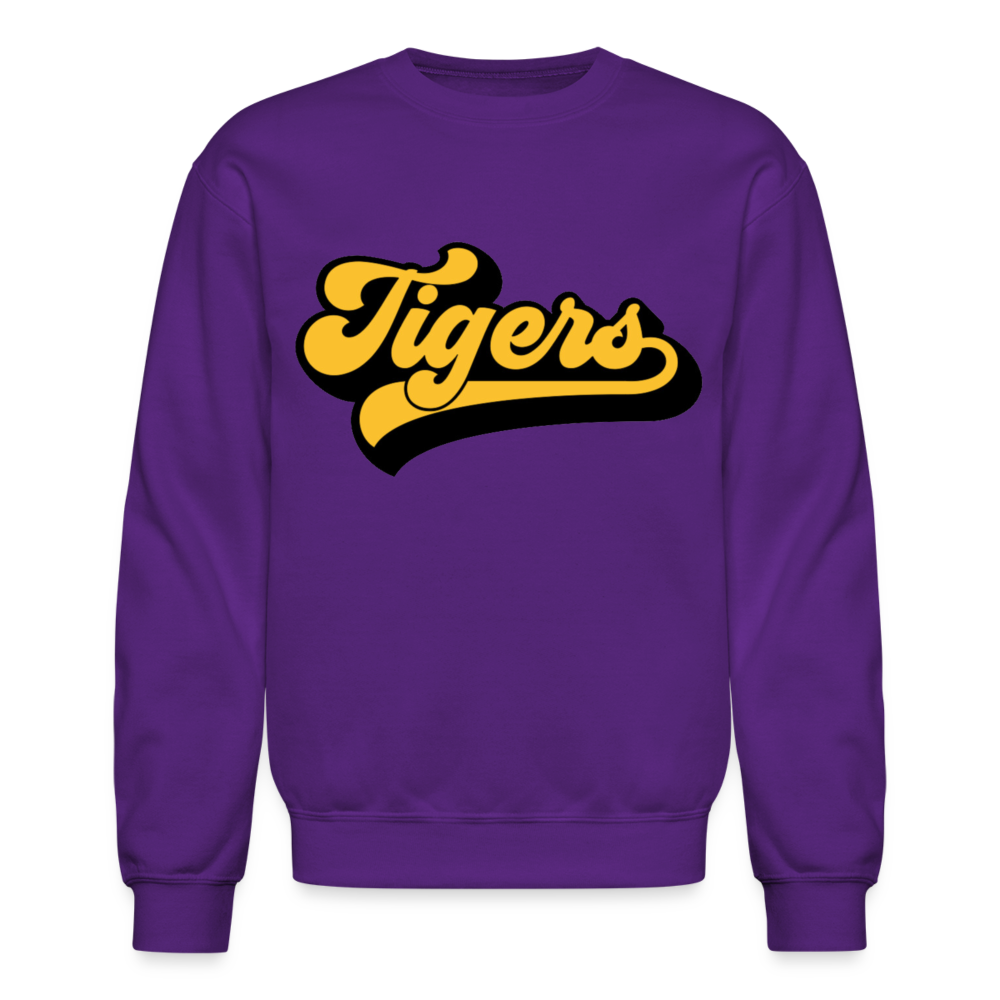 Tigers Crewneck Sweatshirt - purple