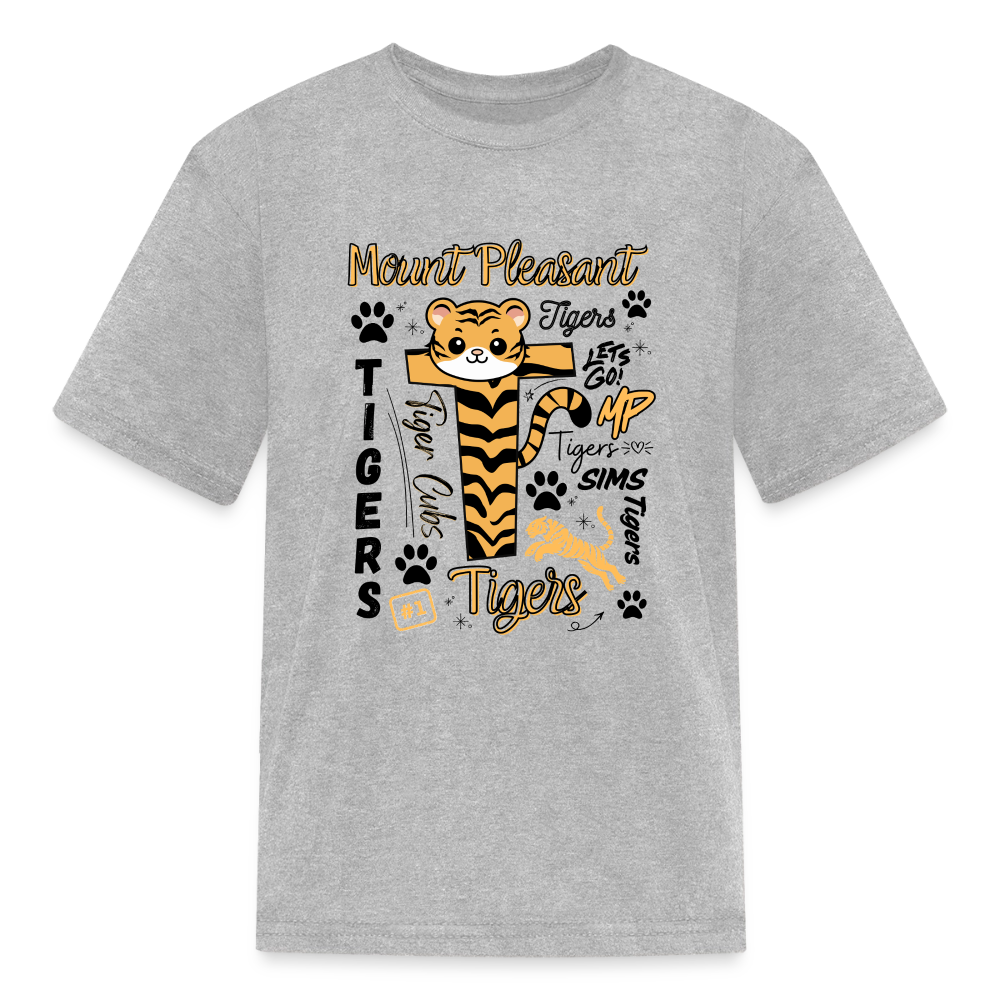 SIMS Tigers Kids' T-Shirt - heather gray
