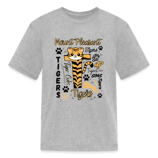 SIMS Tigers Kids' T-Shirt - heather gray
