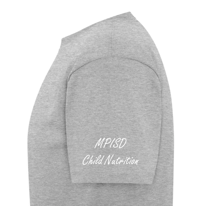 MP LOVE COOKIES- Child Nutrition T-Shirt | GILDAN 5000 - heather gray