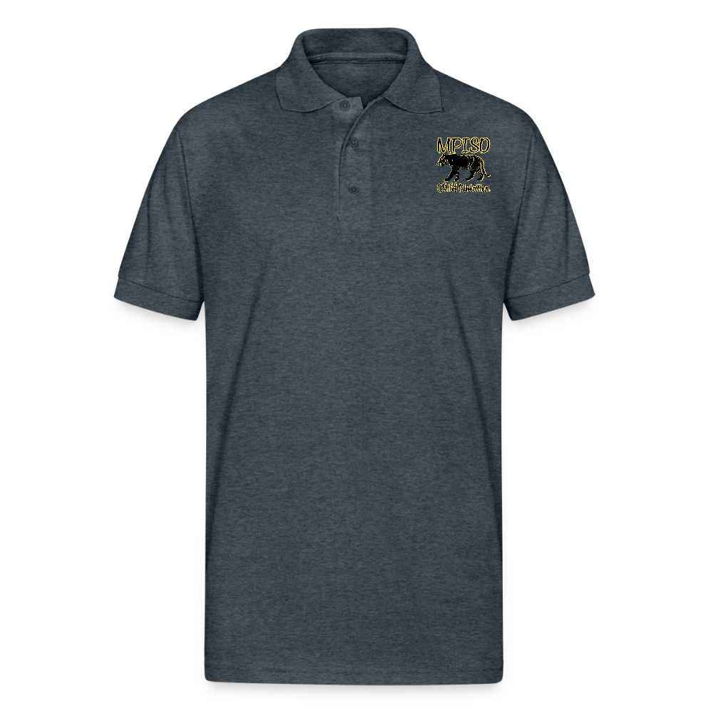 MPISD  Child Nutrition Gildan Unisex 50/50 Jersey Polo - deep heather