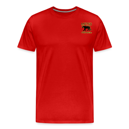 Child Nutrition Logo & Motto Premium T-Shirt - red