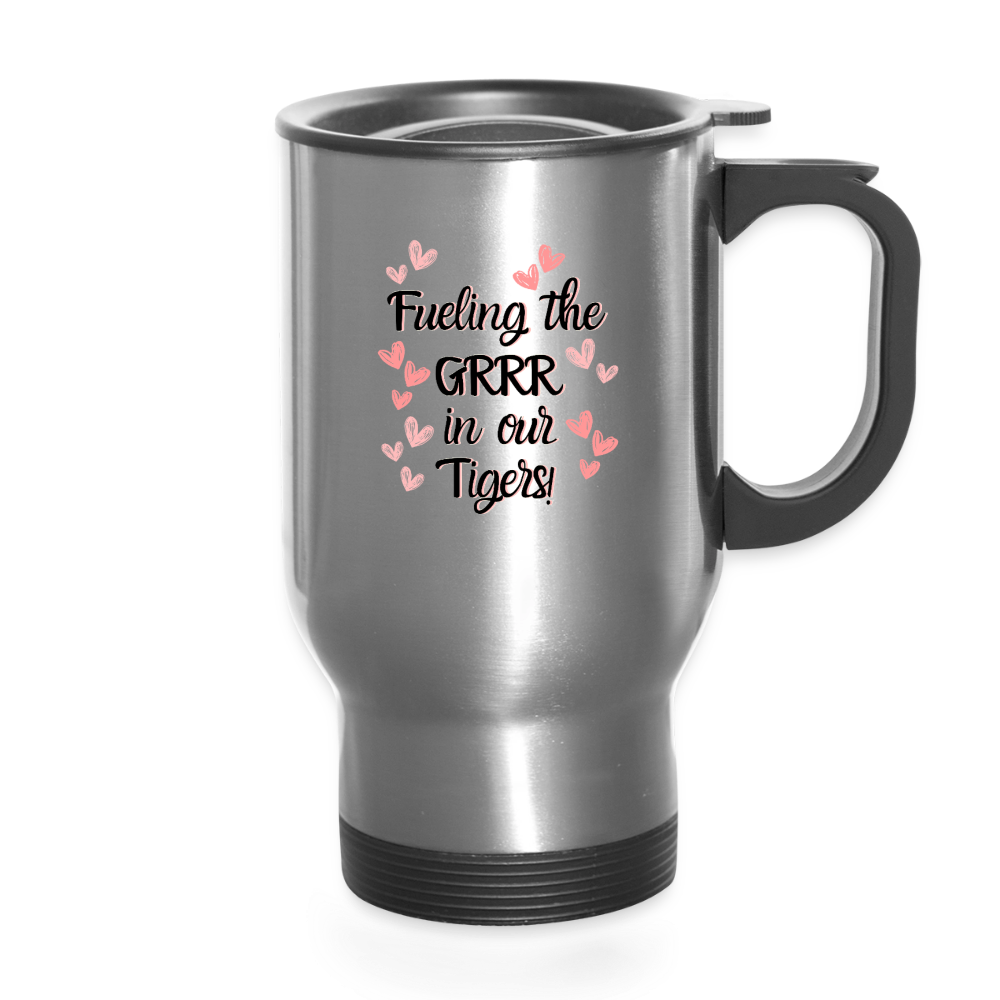 MPHS Fueling the GRRR Travel Mug - silver